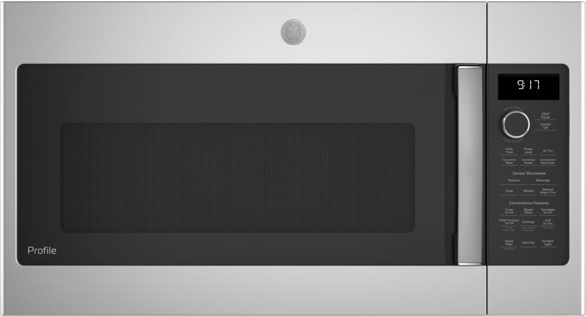 GE Profile™ 1.7 Cu. Ft. Stainless Steel Over The Range Microwave