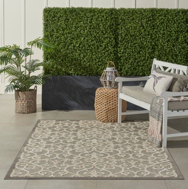 Nourison Home™ Aloha Natural 5'x8' Style 50 Area Rug-1