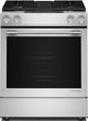 KitchenAid® 30” PrintShield™ Stainless Steel Dual Fuel Slide-In Gas Range with 4 Burner and Downdraft -0