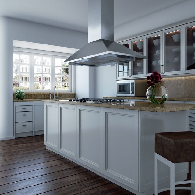 XO Fabriano Collection 42" Stainless Steel Island Range Hood -2