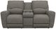La-Z-Boy® Cassian Charcoal Manual Reclining Loveseat with Console-1