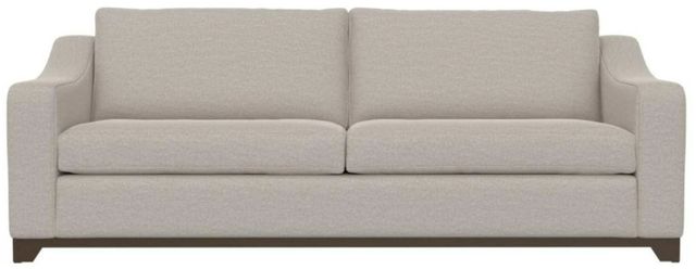 International Furniture Direct Natural Parota Ivory Sofa-2