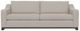 International Furniture Direct Natural Parota Ivory Sofa-2