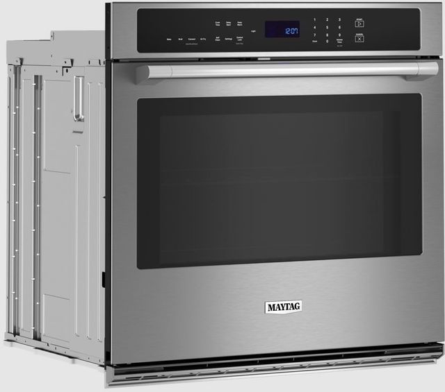 Maytag® 27" Fingerprint Resistant Stainless Steel Single Electric Wall Oven-1