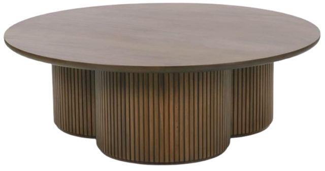 Rowe® Kindred Sesame Round Cocktail Table -1