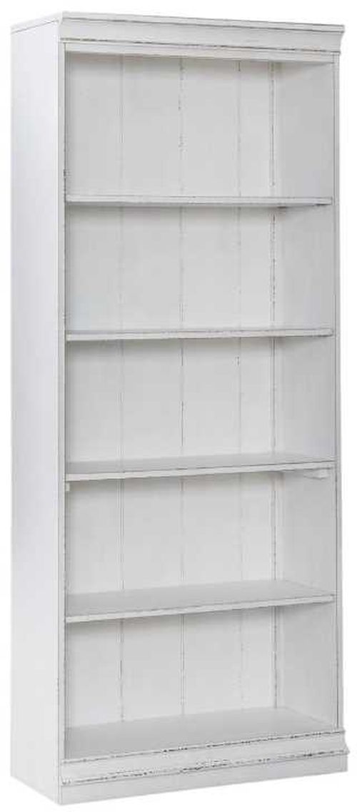 Liberty Furniture Magnolia Manor Antique White 72" Bookcase-0