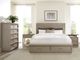 Riverside Furniture Cascade Dovetail King Upholstered Storage Panel Bed-1