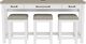 Riverside Furniture Cora 4-Piece Cloud/Fog Sofa Table with Stool Set-3