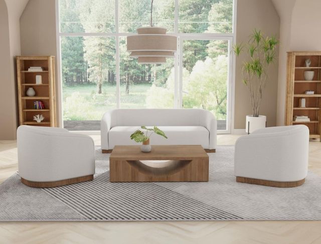 International Furniture Direct Suomi Pearl Arm Chair-1
