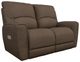 La-Z-Boy® Cassian Teak Power Reclining Loveseat with Headrest-0