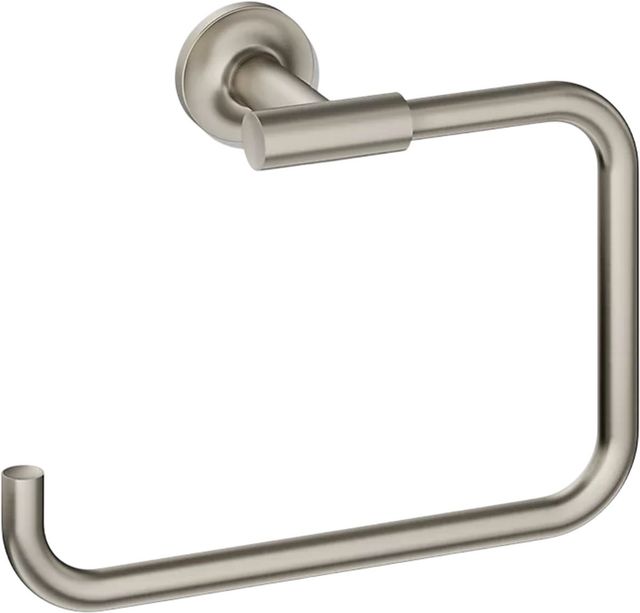 KOHLER® Purist® Vibrant Brushed Nickel Towel Ring-0