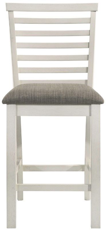 Liberty Furniture Brook Bay Gray/Textured White Counter Chair-2