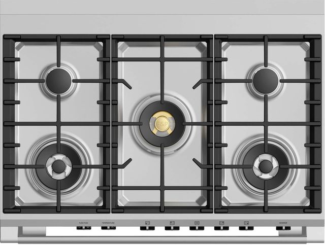 Fisher & Paykel Classic Series 9 36" Red Pro Style Dual Fuel Range-1