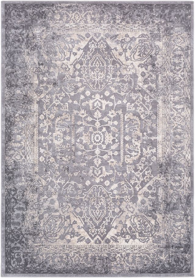 Surya Tibetan Charcoal 7'x10' Area Rug-0