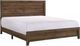Crown Mark Millie Brown Cherry King Panel Bed-0