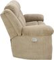 Signature Design by Ashley® Tip-Off Wheat Power Reclining Sofa-2