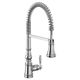 Moen® Weymouth Chrome One-Handle Pre-Rinse Spring Pulldown Kitchen Faucet-1