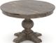 Canadel Customizable Champlain Distressed Shadow Round BT Base Dining Table-1