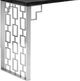 Armen Living Skyline Antique Gold Console Table-1