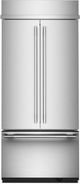 KitchenAid® 36" 20.8 Cu. Ft. PrintShield™ Stainless Steel Built-In French Door Refrigerator -0