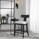 Uttermost® Idris Charcoal Counter Stool-1