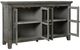 Jofran Inc. Rustic Shores Stone 4-Door Low Accent Cabinet with Knockdown-3