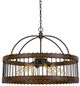 Cal® Lighting & Accessories Cantania Brown Pendant-0