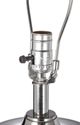 A & B Home Shining Silver Table Lamp-4