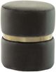 TOV Furniture Yamma Grey Velvet Ottoman-0