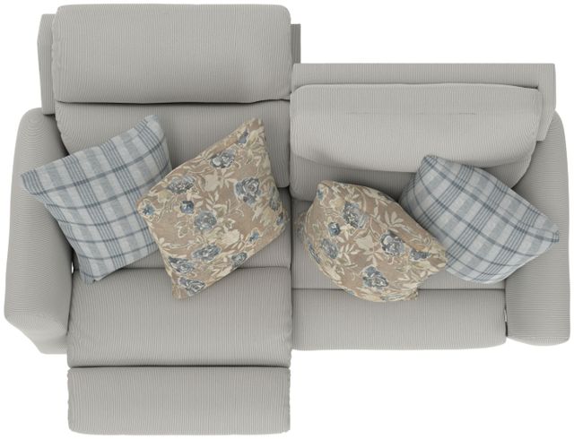 Catnapper® Chappy Linen Manual Reclining Loveseat-3