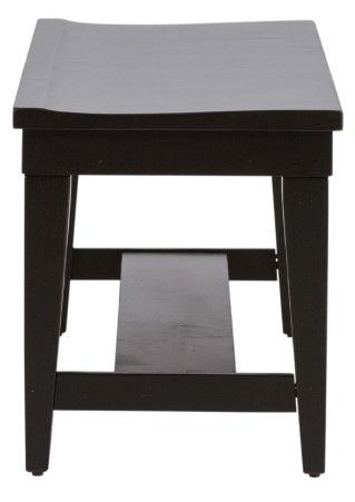 Liberty Furniture Hearthstone Ridge Black Bench-3