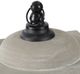 A & B Home Gray Cement Outdoor Lantern-2