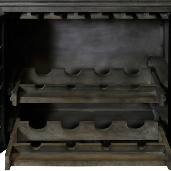 StyleCraft Black/Gray Sideboard -2