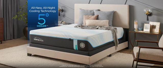 Tempur-Pedic® TEMPUR-ProBreeze® 12" TEMPUR-Material™ Medium Tight Top Queen Mattress-3