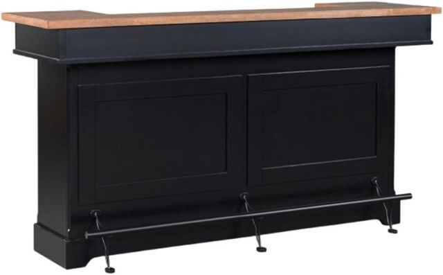 Signature Design by Ashley® Wildenauer Black/Brown Bar
