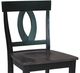 John Thomas Furniture® Cosmopolitan Verona Black Counter Stool-1
