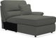 La-Z-Boy® Aspen Charcoal La-Z-Time® Left-Arm Reclining Chaise-2