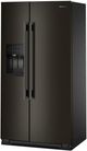 KitchenAid® 36" 20.6 Cu. Ft. Black Ore Counter Depth Side-by-Side Refrigerator with Exterior Ice and Water Dispenser-2