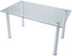 Mazin Furniture Florian White Dining Table-2