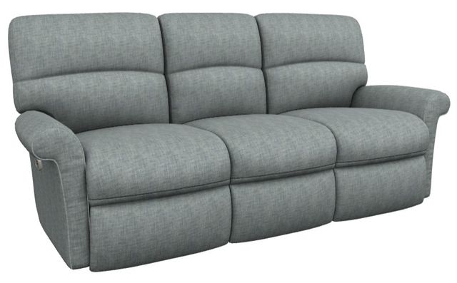 La-Z-Boy® Robin Indigo Power Reclining Sofa with Headrest and Lumbar-0