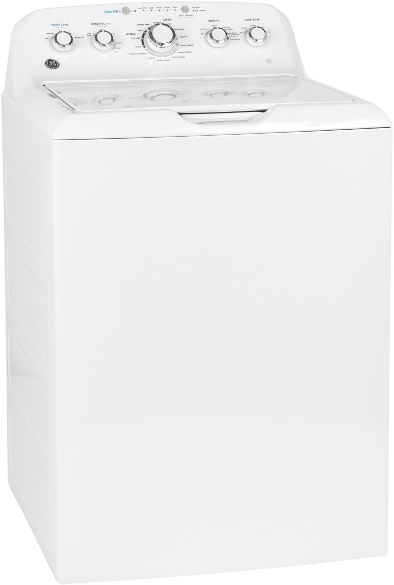 GE GTW465ASNWW 4.2 cu.ft. Top Load Washer - Thumbnail 2