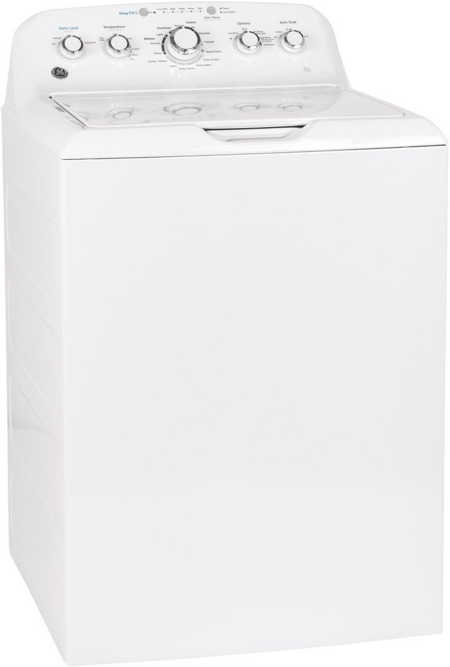 GE® 4.5 Cu. Ft. White Top Load Washer-1