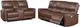Coaster® Greenfield 2-Piece Saddle Brown Power Reclining Seating Set-0
