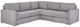Flexsteel® Flex 5-Piece Pebble Modular Sectional-0