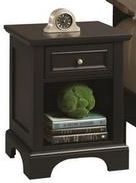homestyles® Bedford Black King Bed and Nightstand-2