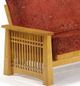 Night & Day Furniture™ Solstice Honey Oak Queen Moon Glider Futon-1
