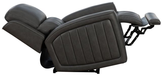 BarcaLounger® Pierce Homerun Dark Gray Leather Power Recliner-1