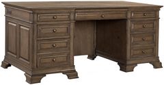 aspenhome® Arcadia Truffle 72" Executive Desk