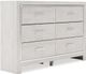 Signature Design by Ashley® Altyra 4-Piece White Queen Upholstered Storage Bed Set-2