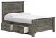 Signature Design by Ashley® Frandern Black/Gray Youth Twin Panel Storage Bed-3